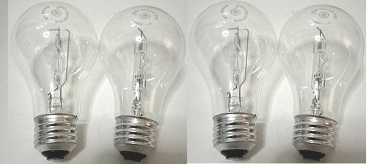 GE 40-Watt Crystal Clear Light Bulbs: 430 Lumens, Dimmable, 2-Pack