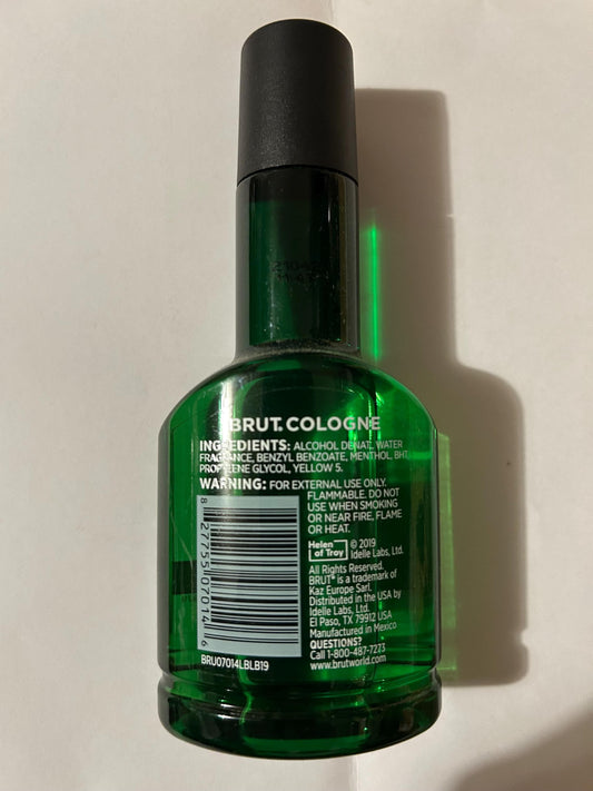 Brut Cologne original For men 5oz Bottle Trusted Brand