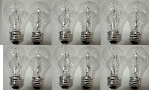 GE 40-Watt Dimmable Light Bulbs: Clear A19 E26, 430 Lumens