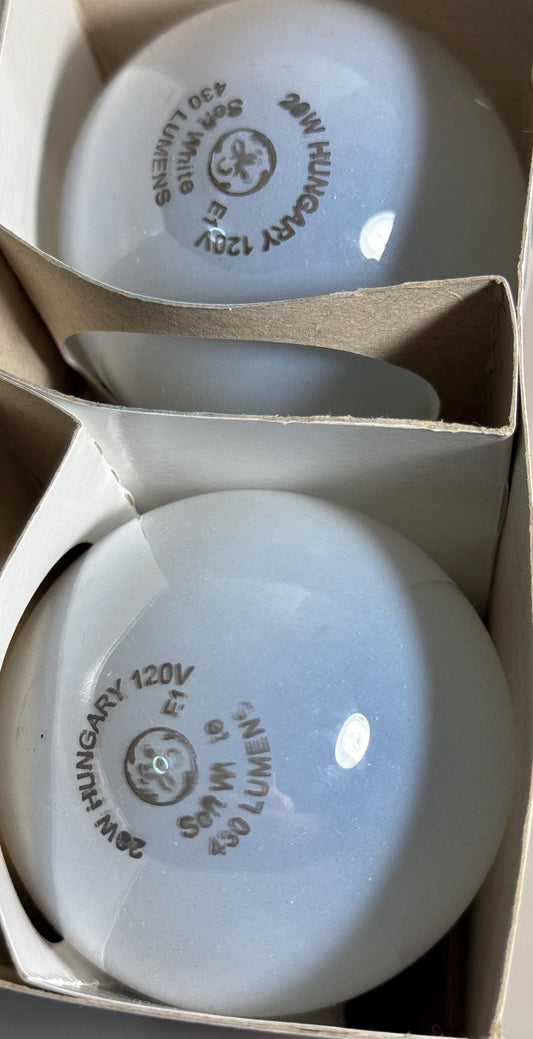 GE 40W Soft White Light Bulb 4-Pack: Dimmable A19 E26