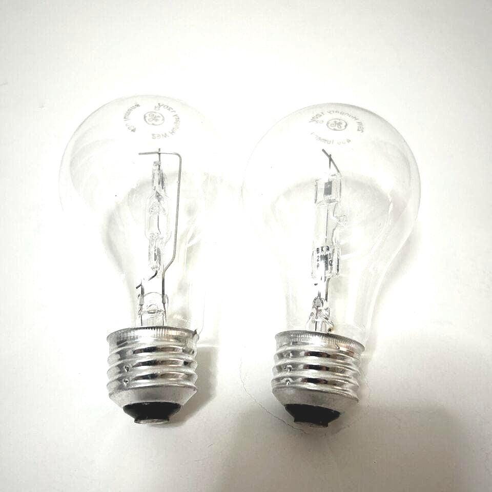 GE 60-Watt Clear Crystal Light Bulbs: A19 Dimmable, 6-Pack