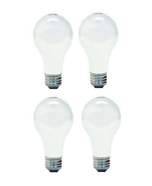 GE 40W Soft White Light Bulbs - 4 Pack - E26 Base