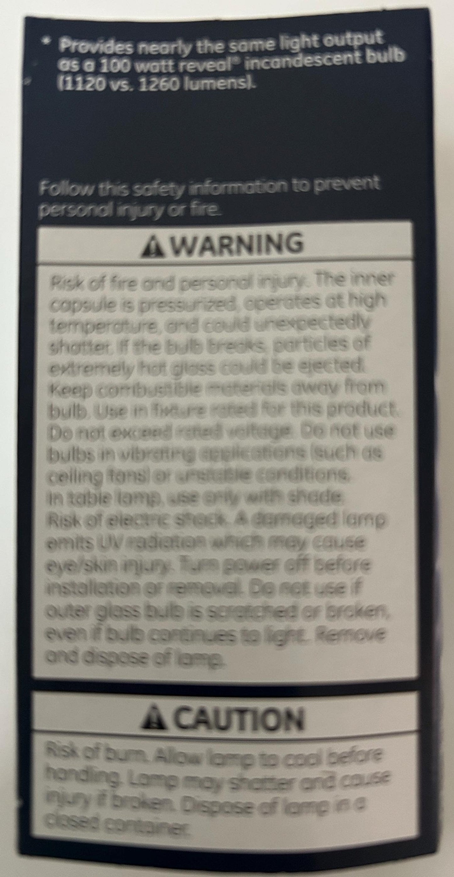 GE Reveal 100W Equivalent Light Bulb: HD Pure Clean Light, 3000K, A19
