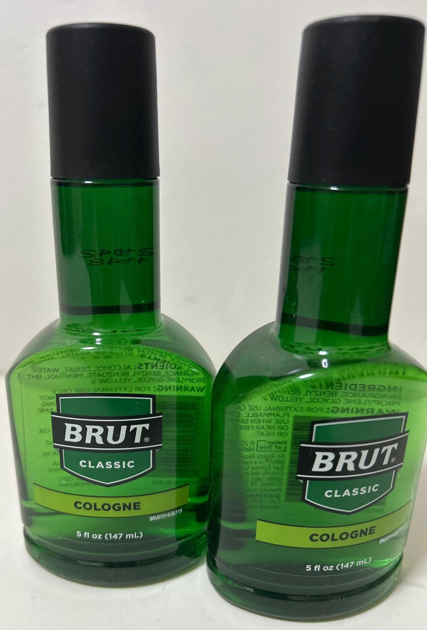 Brut Cologne original For men 5oz (174ml) Classic 2 Bottle Trusted Brand