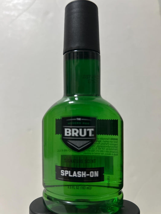 Brut Splash on original For men 3.5oz (103ml) Classic Bottle Trusted Brand